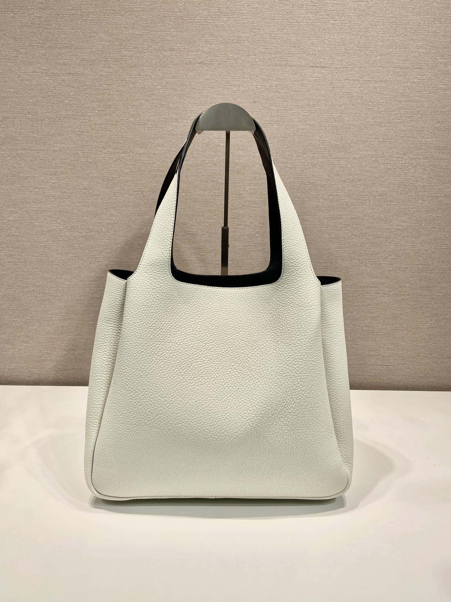Prada Small leather Symbole bag with topstitching