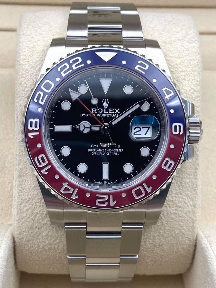 GMT-Master II Pepsi Oyster Bracelet 126710BLRO 2021 Unworn