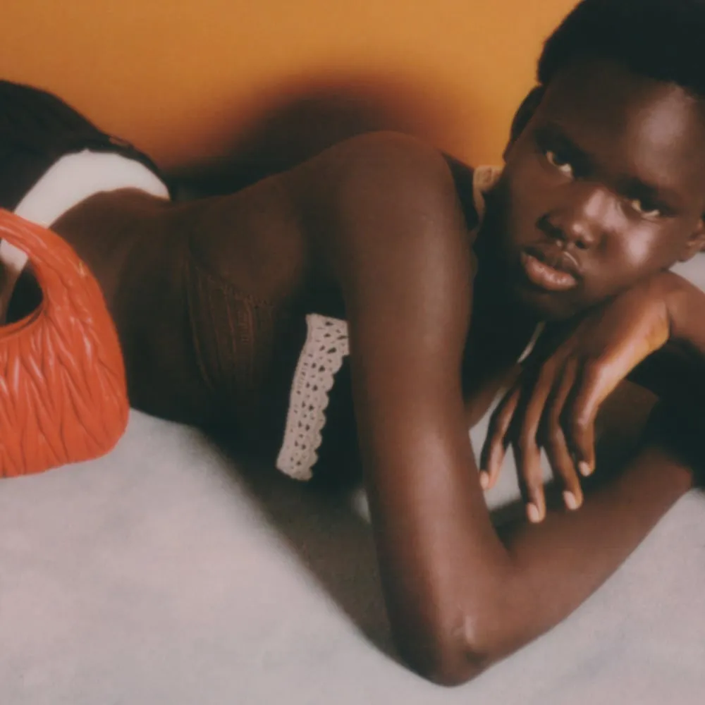 Wander matelassé nappa leather mini hobo bag