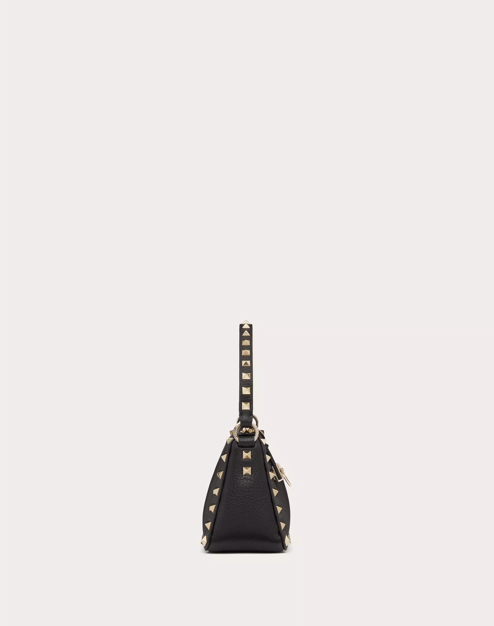 SMALL ROCKSTUD GRAINY CALFSKIN CROSSBODY BAG