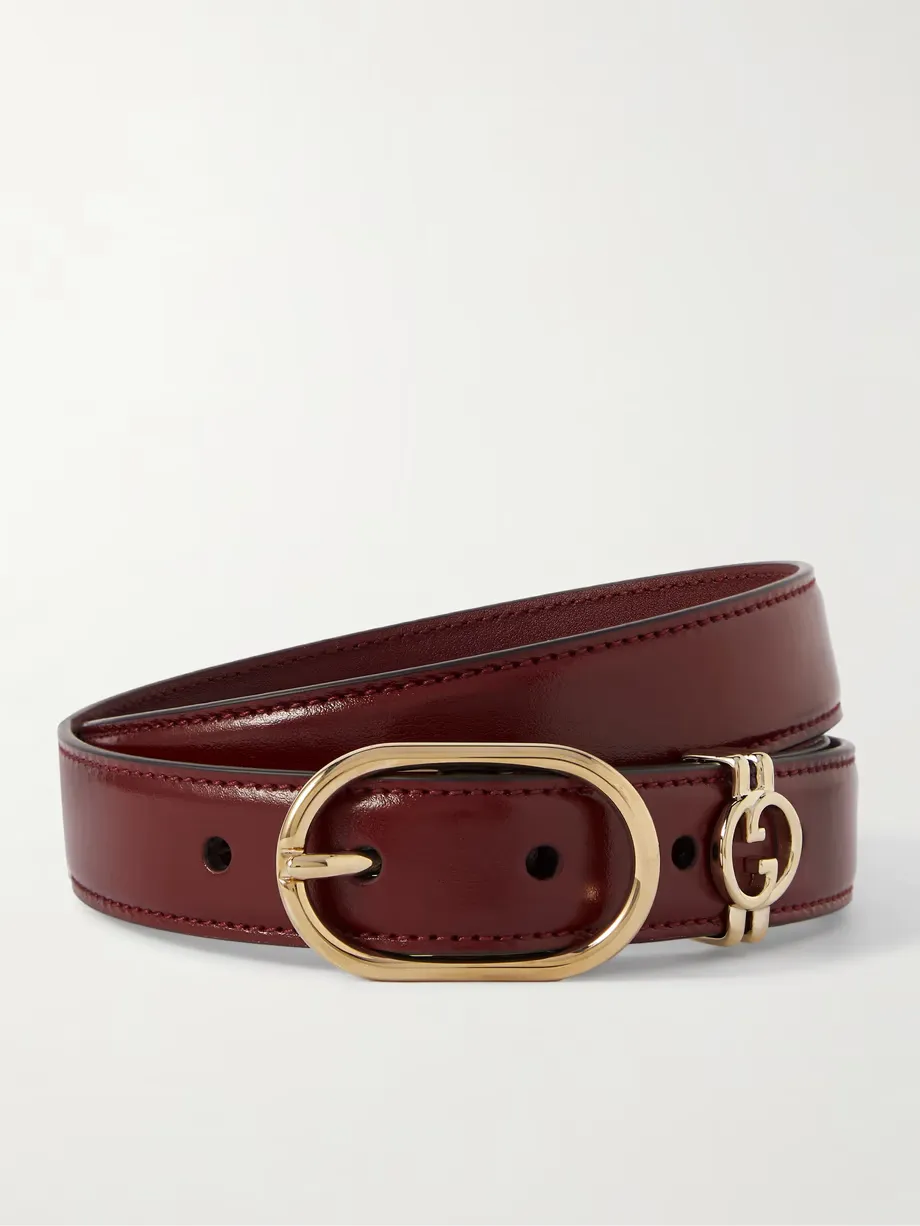 Leather belt