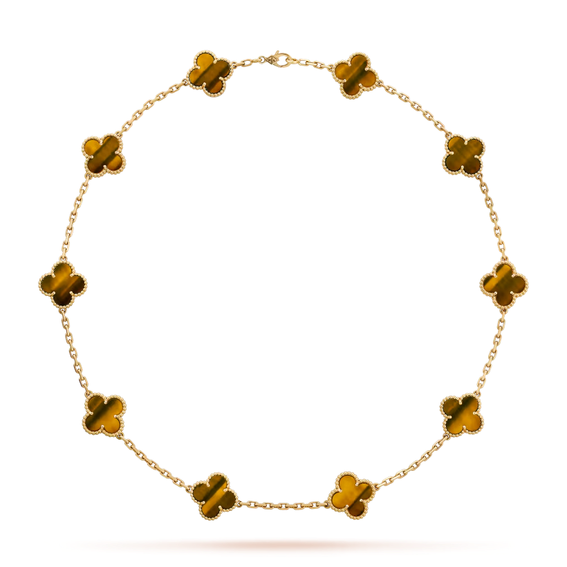 Vintage Alhambra necklace, 10 motifs