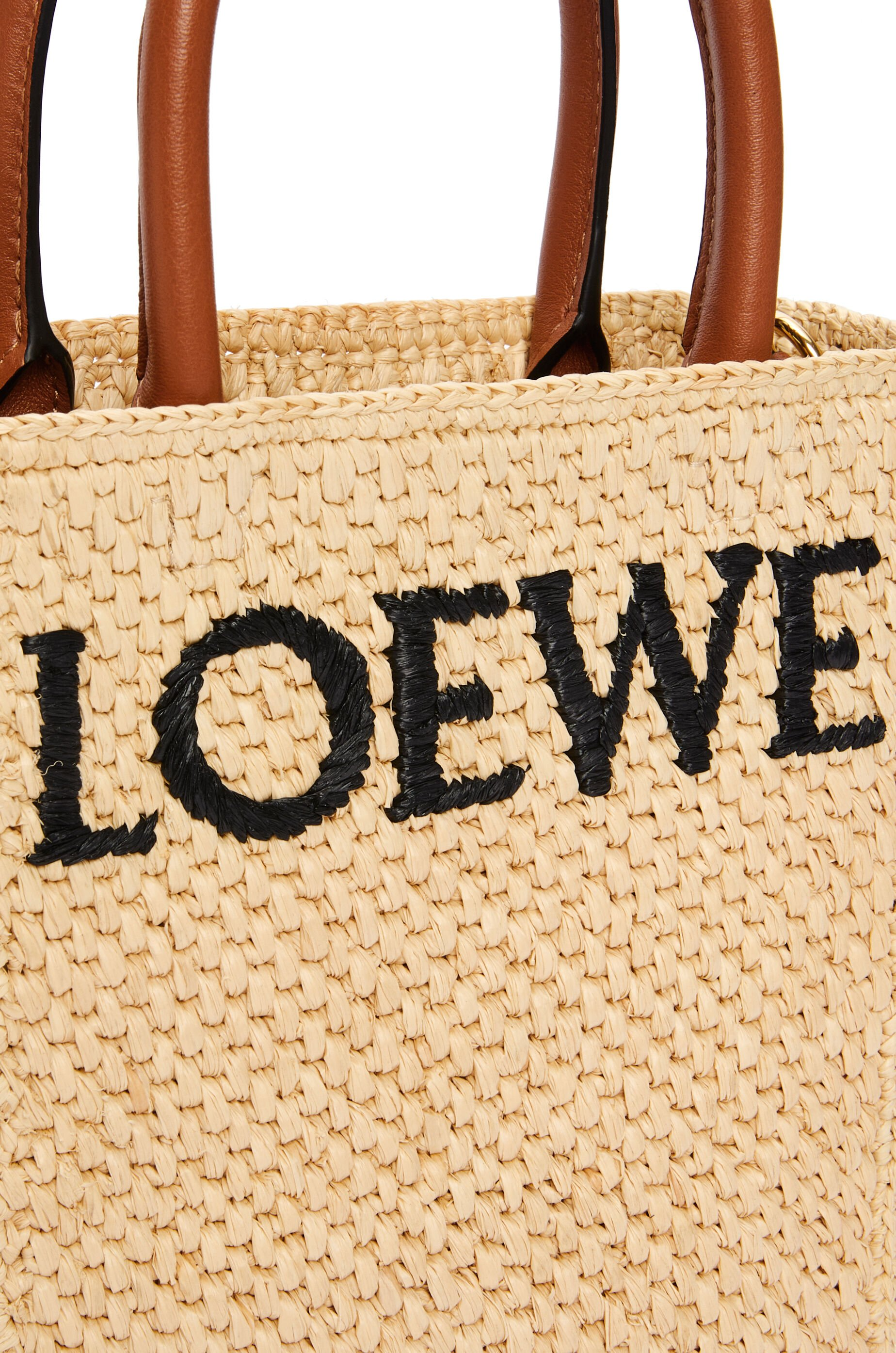 Standard A5 Tote bag in raffia
