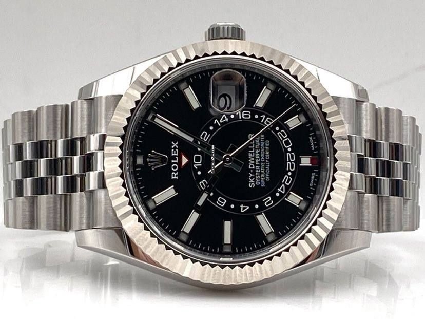 Sky-Dweller Black Jubilee Bracelet 326934 2021 Unworn