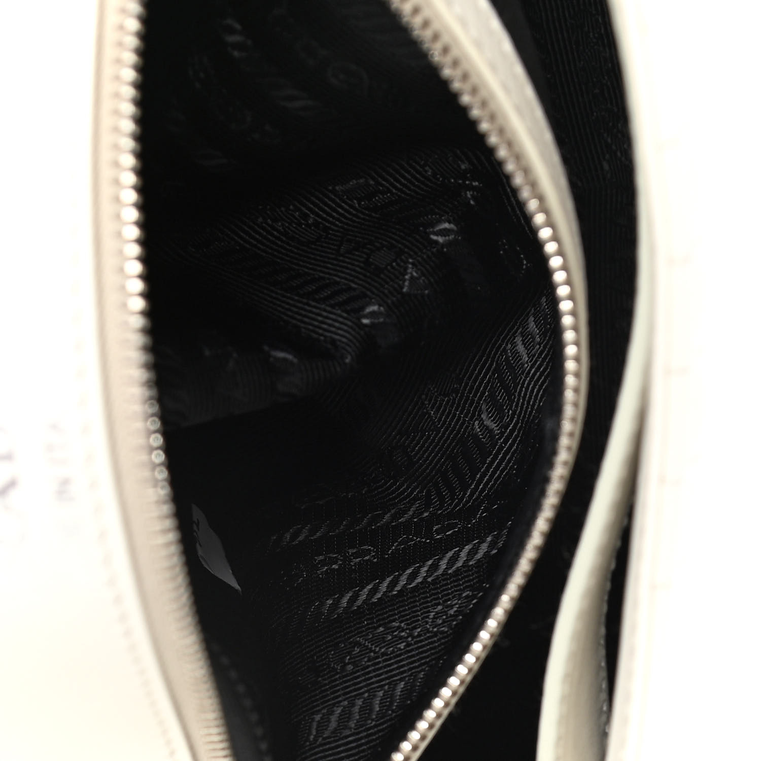 Prada Medium Diagramme Bag in White