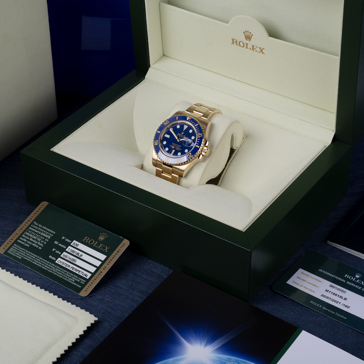 Rolex Perpetual Submariner m126618ln