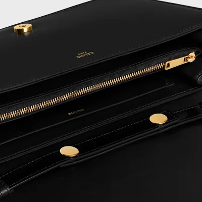 TRAPEZE TRIOMPHE BAG IN SHINY CALFSKIN