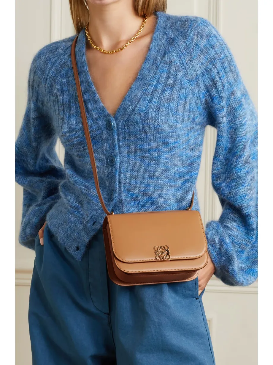 Goya small leather shoulder bag