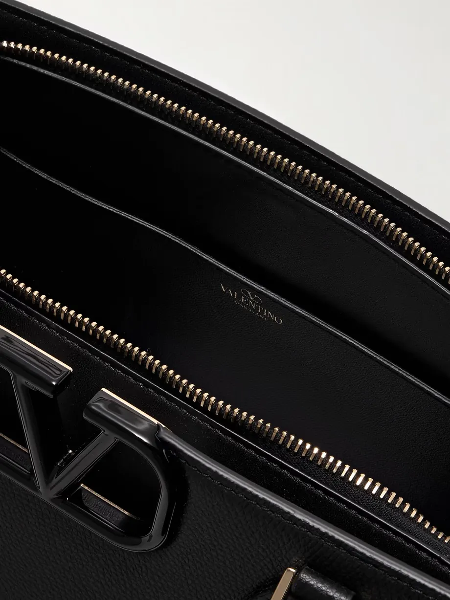 VSLING textured-leather tote