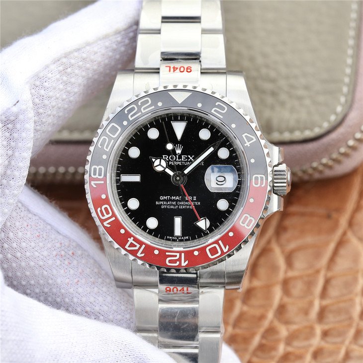 GMT Master 2 Silver Coke 40mm