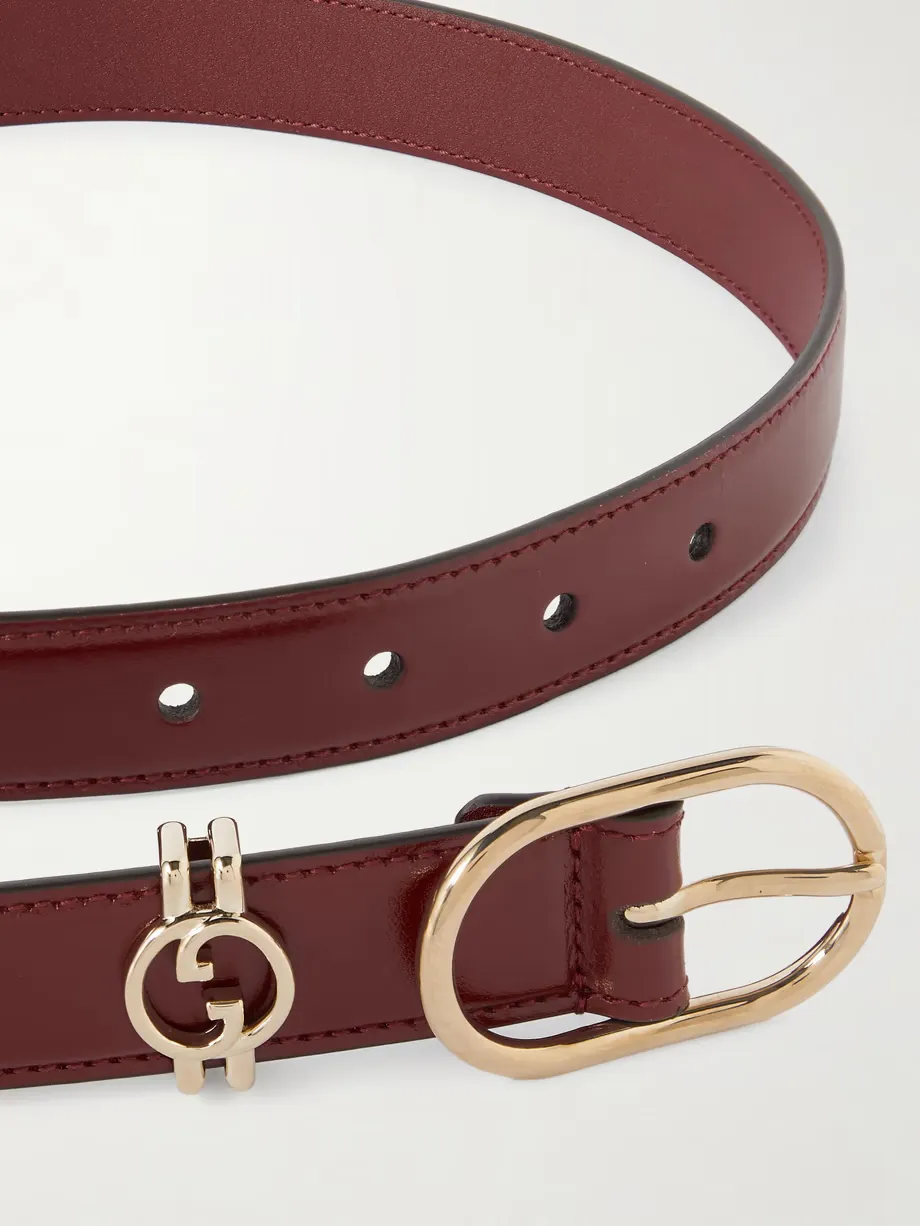 Leather belt