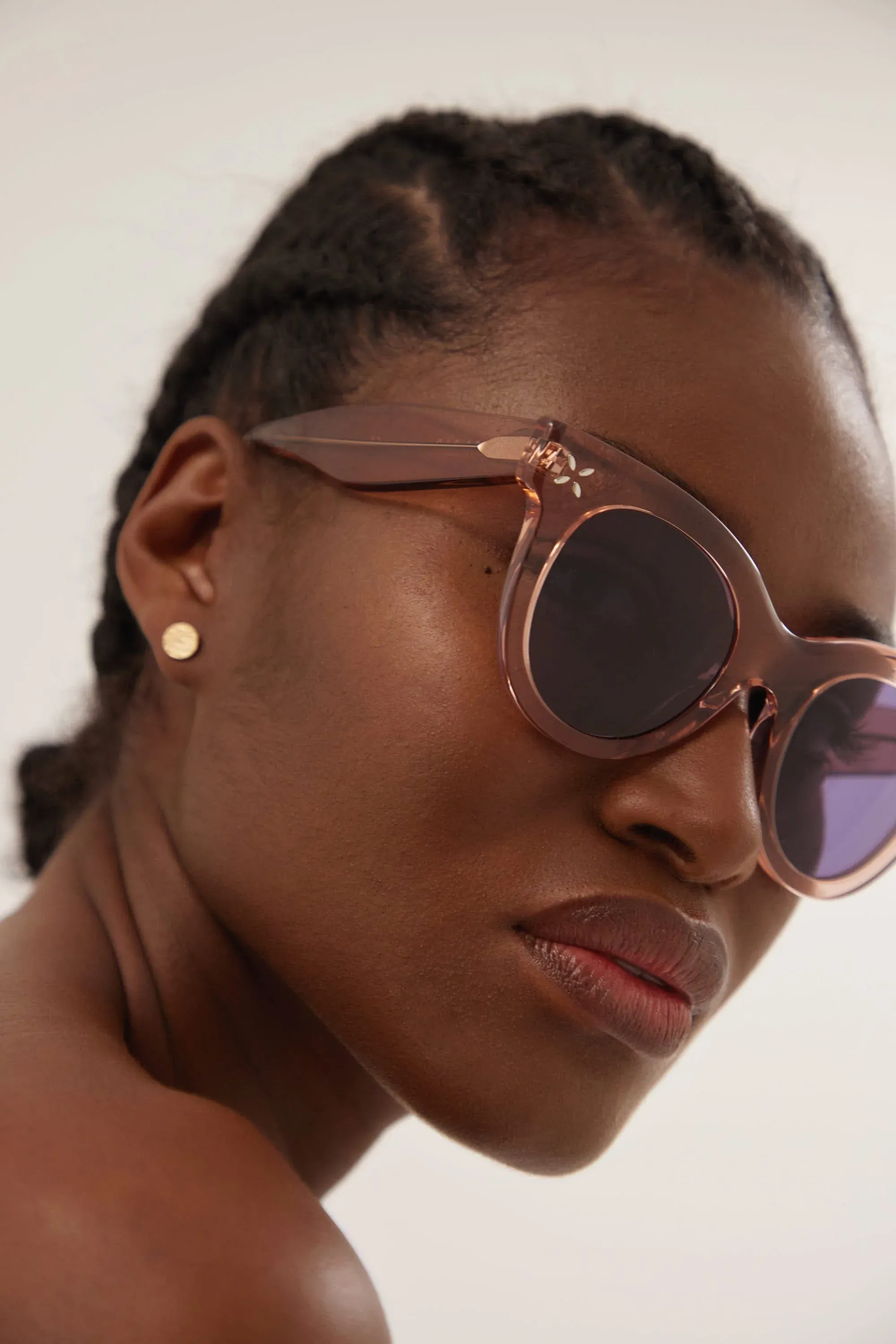 Alaia pink cat eye sunglasses