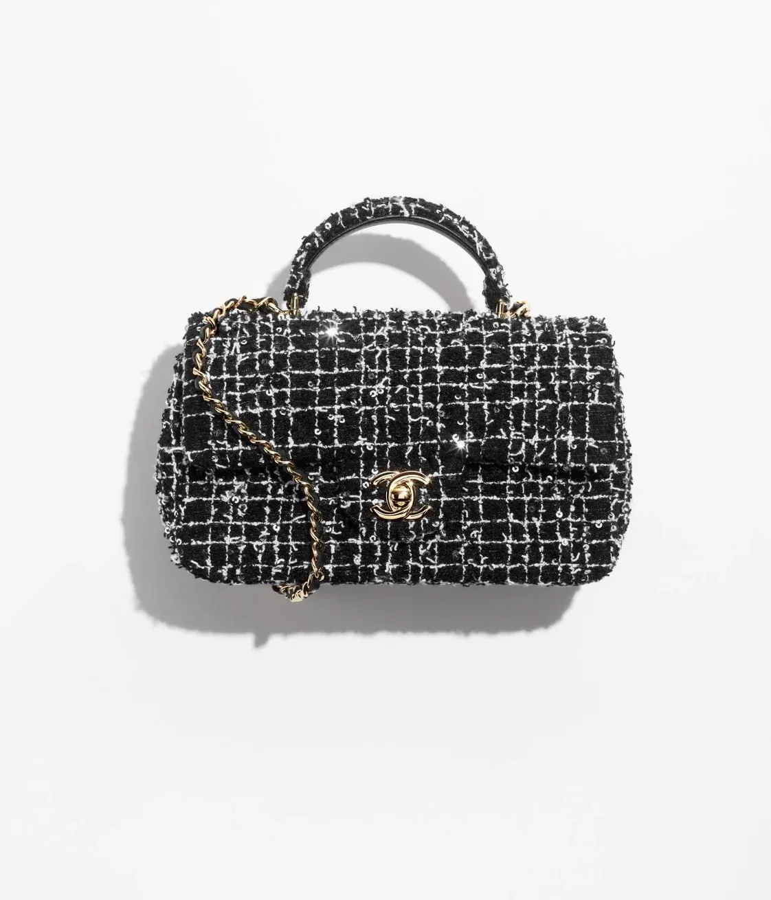 MINI CLASSIC HANDBAG WITH TOP HANDLE