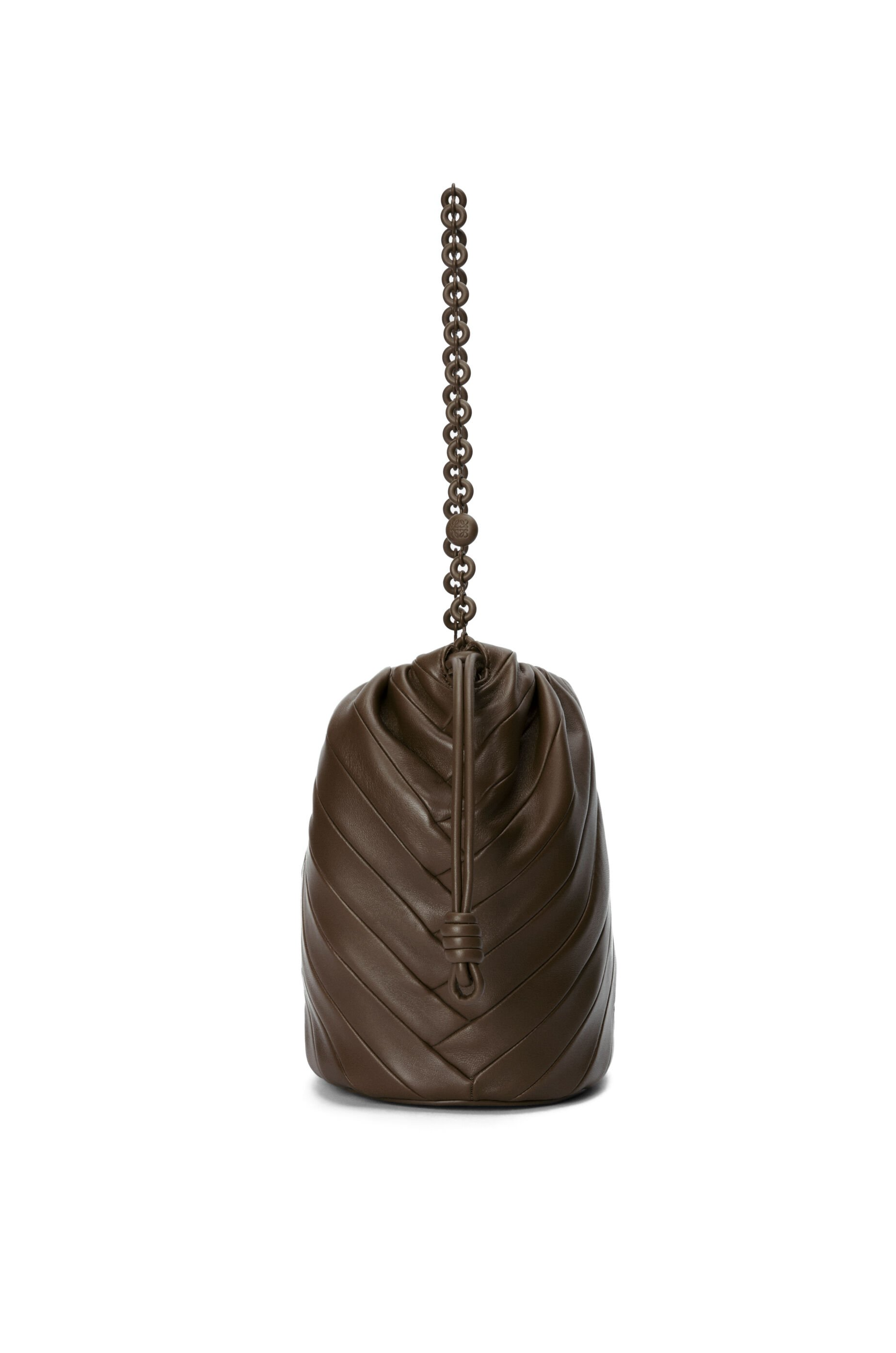 Flamenco Purse Bucket bag in mellow nappa lambskin