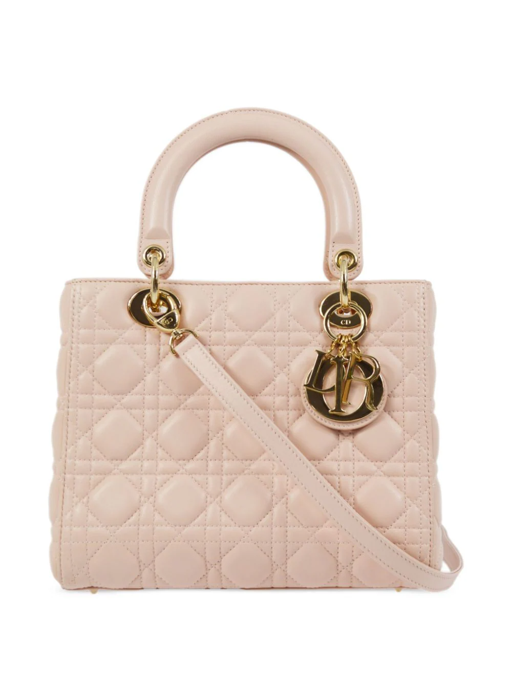Lady Dior Cannage 2way handbag