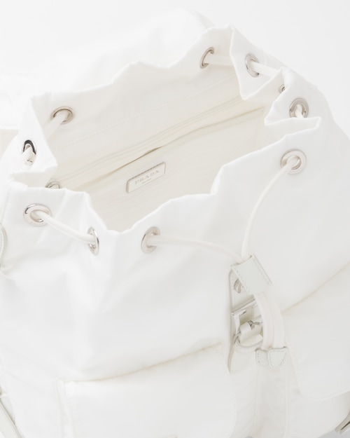 Prada Re-Nylon medium backpack - White
