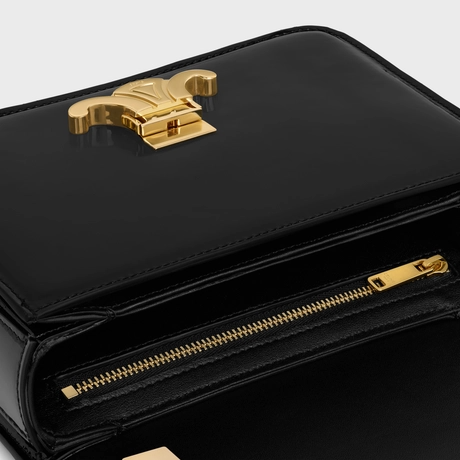 TEEN GARANCE BAG IN PATENT CALFSKIN BLACK