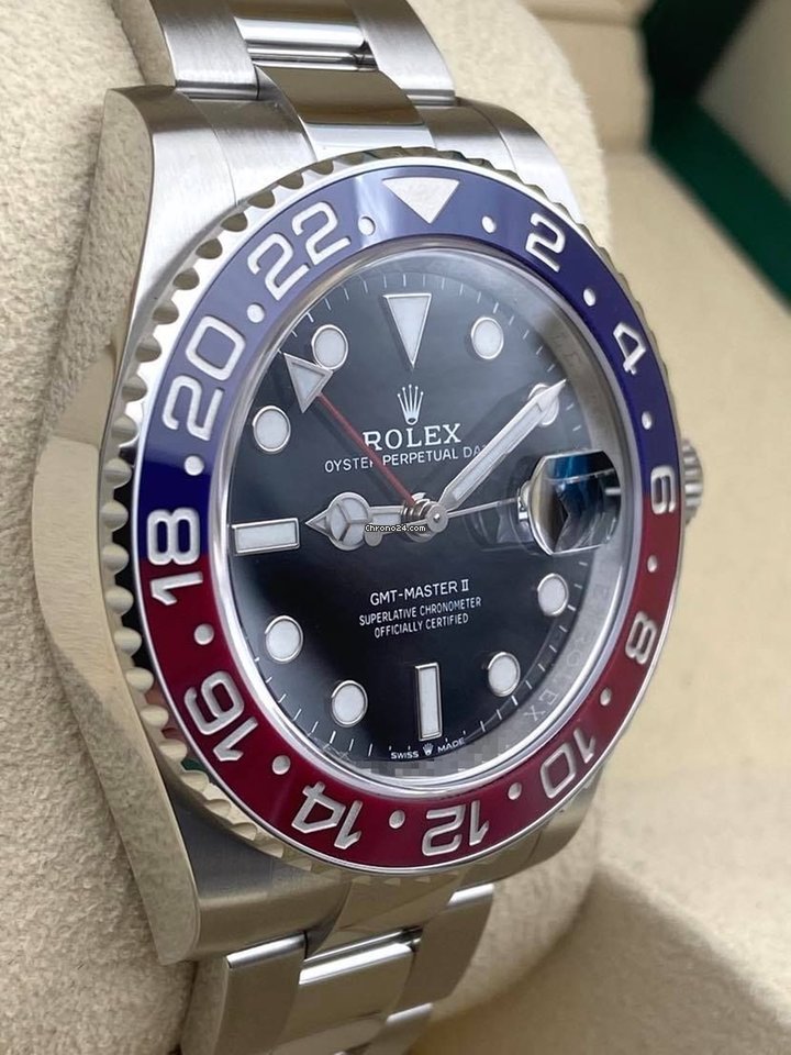 GMT-Master II Pepsi Oyster Bracelet 126710BLRO 2021 Unworn