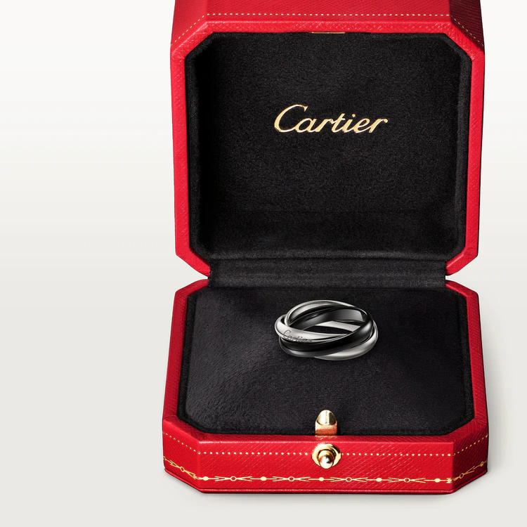 CLASSIC TRINITY RING IN CERAMIC