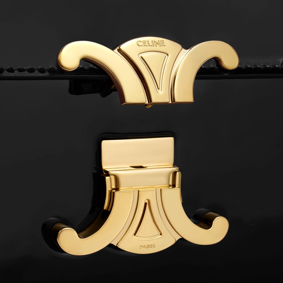 TEEN GARANCE BAG IN PATENT CALFSKIN BLACK