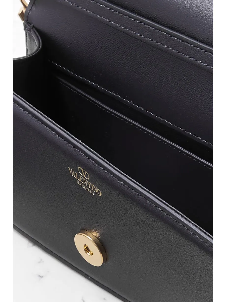 Loc small leather shoulder bag