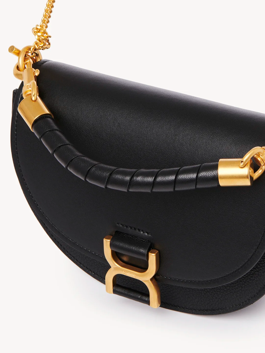 MARCIE CHAIN FLAP BAG IN LEATHER