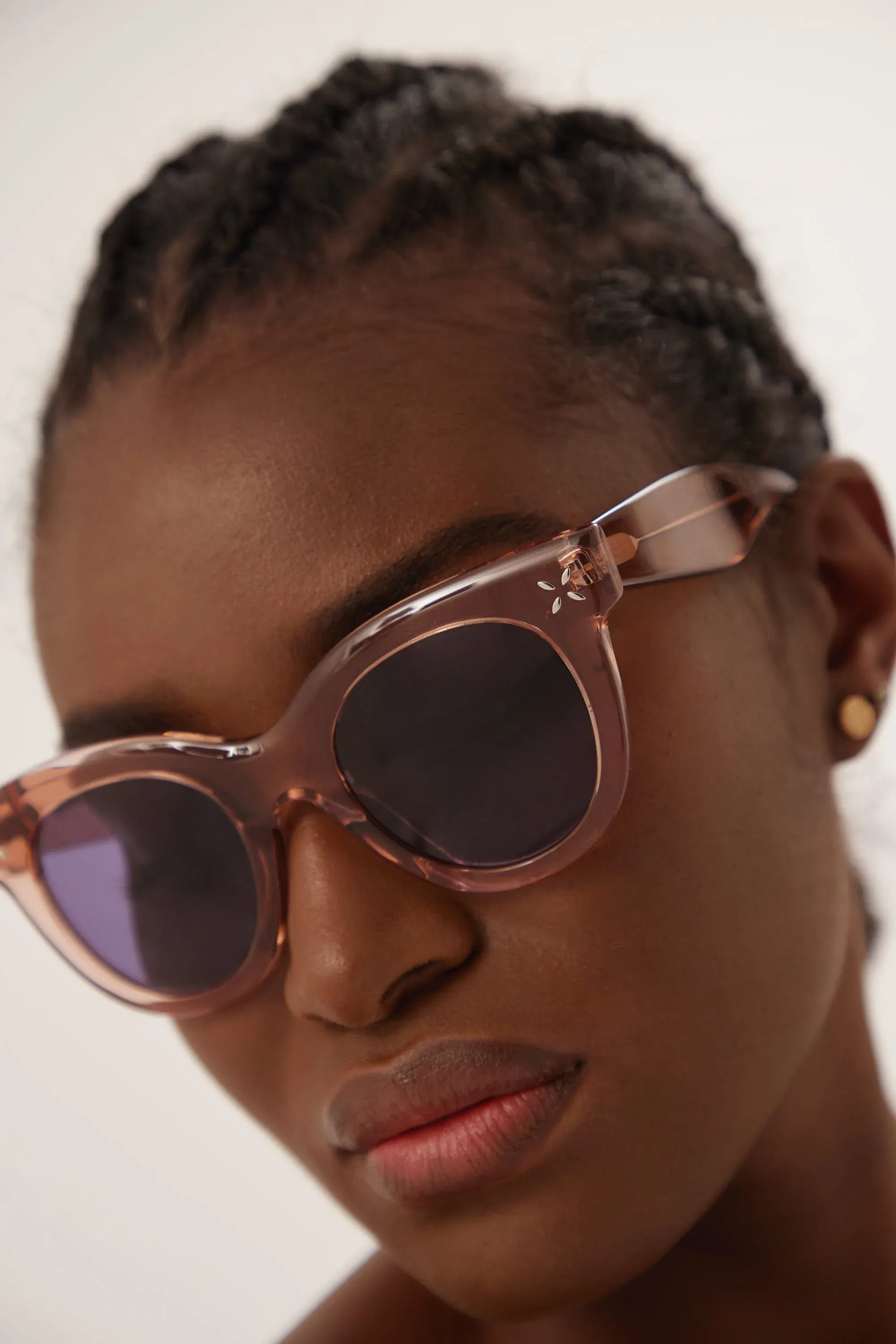 Alaia pink cat eye sunglasses