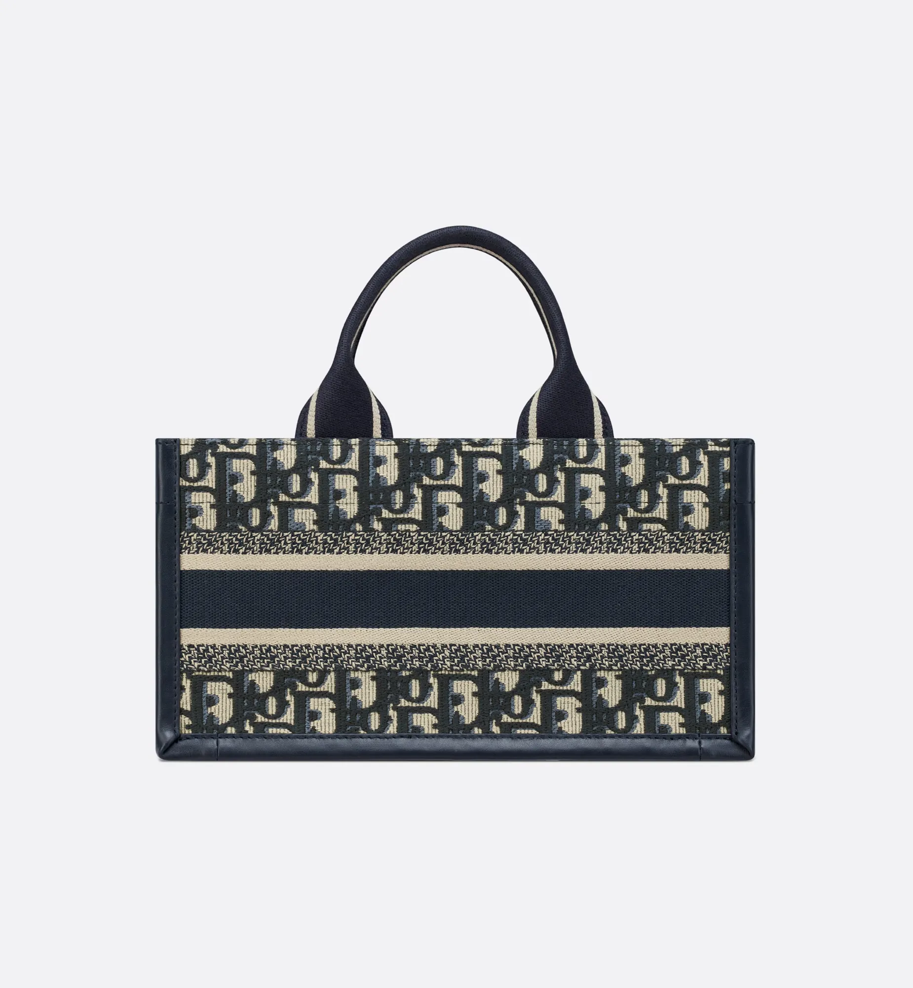 East-West Dior Book Tote with strap