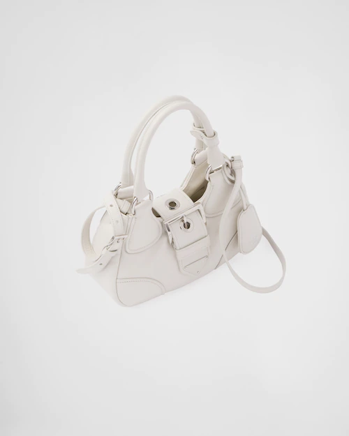 Prada Moon padded nappa-leather bag - White