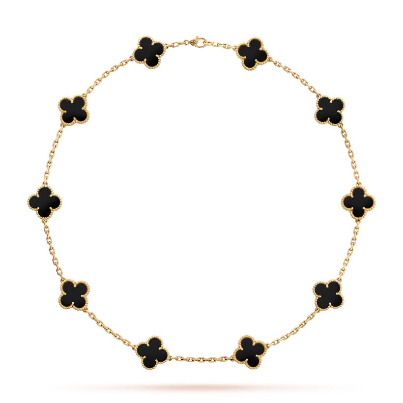 Vintage Alhambra necklace, 10 motifs