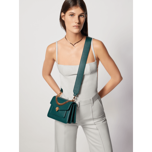 SERPENTI FOREVER MAXI CHAIN CHUNKY CHAIN BAG CROSSBODY BAG
