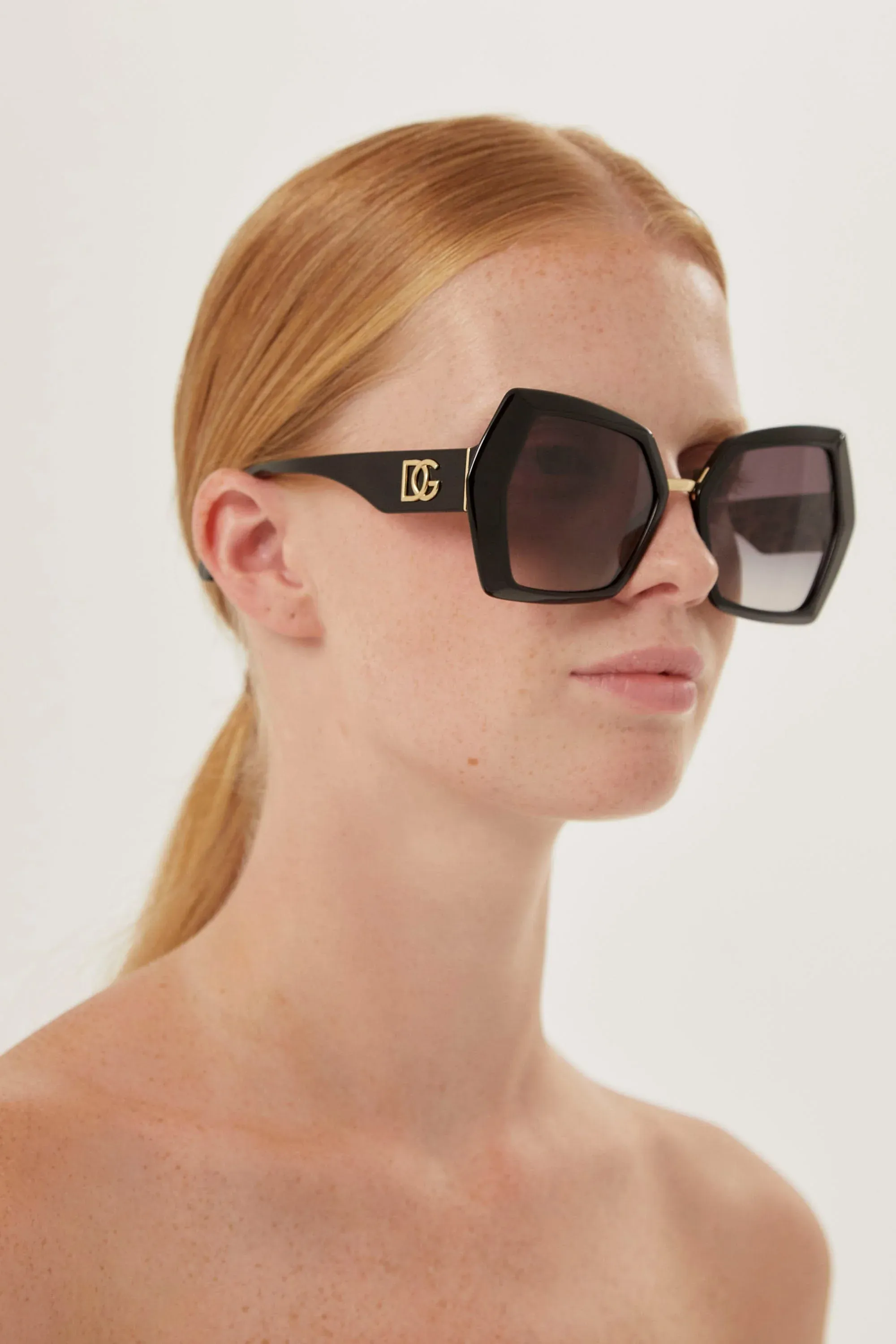 Dolce&Gabbana black butterfly sunglasses