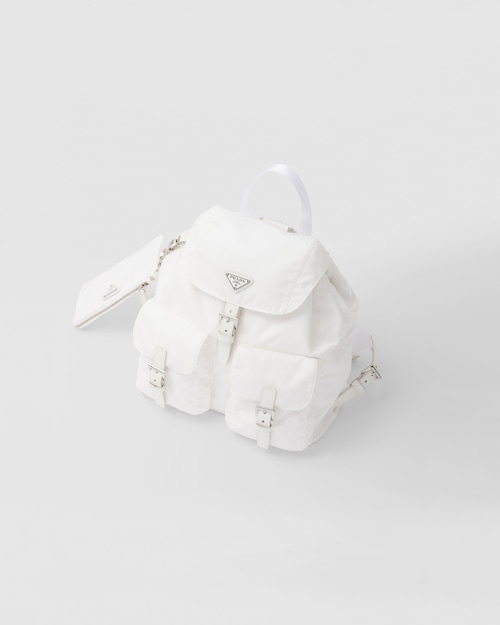 Prada Re-Nylon medium backpack - White