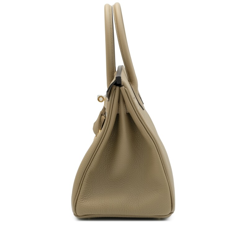 Beige Marfa Togo Birkin 30 Gold Hardware