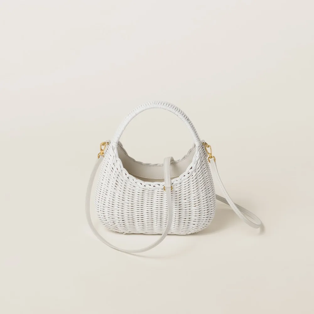 Wander wicker handbag