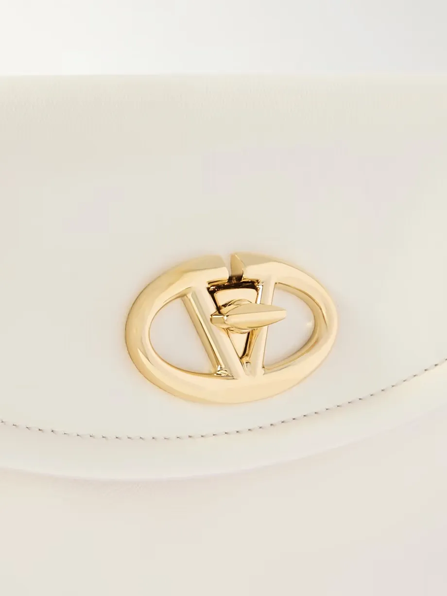 VLOGO leather clutch