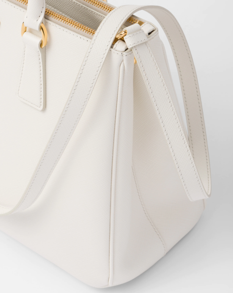 Prada Large Galleria Saffiano leather bag - White
