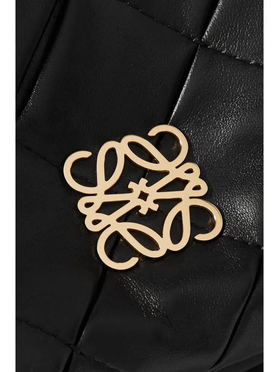 Puffer Goya quilted padded leather down shoulder bag