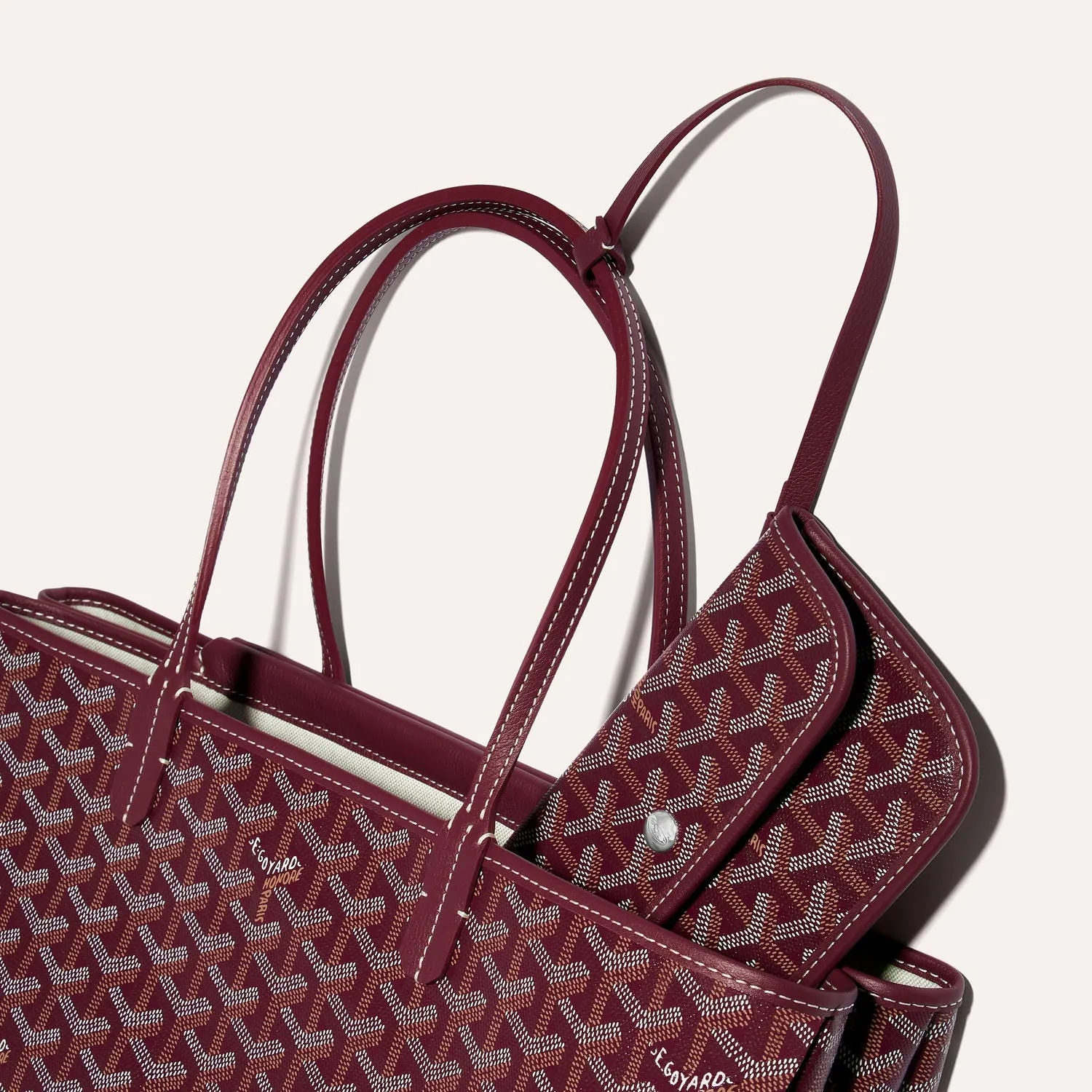 ISABELLA BAG DARK RED
