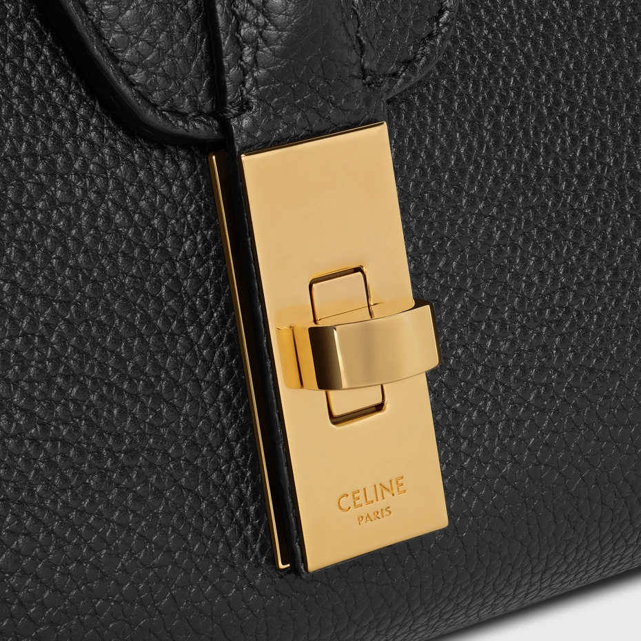 TEEN SOFT 16 IN SUPPLE GRAINED CALFSKIN BLACK