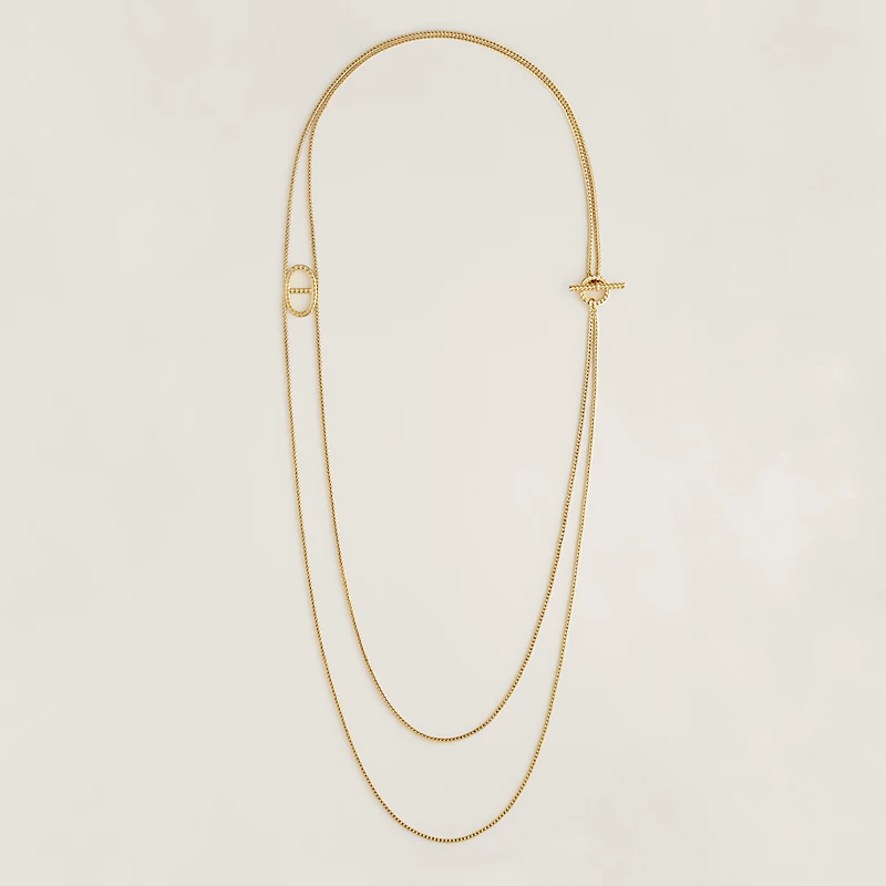 Chaine d'ancre Danae long necklace