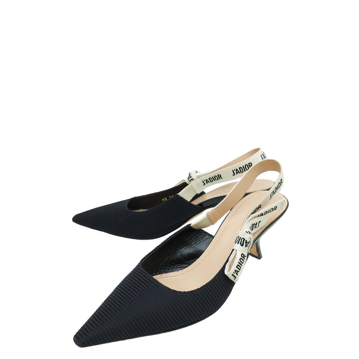Christian Dior Black J'Adior Technical Fabric Slingback Pump39