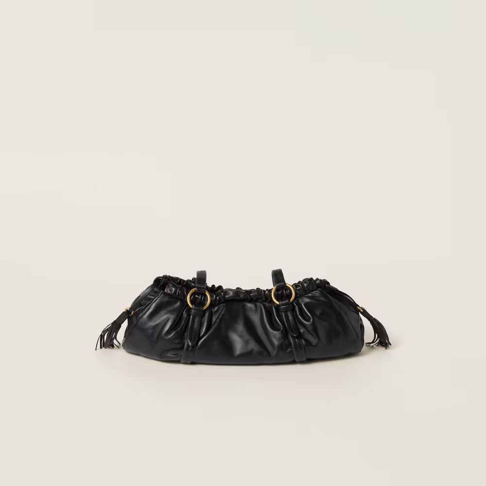 MIU MIU Joie nappa leather bag