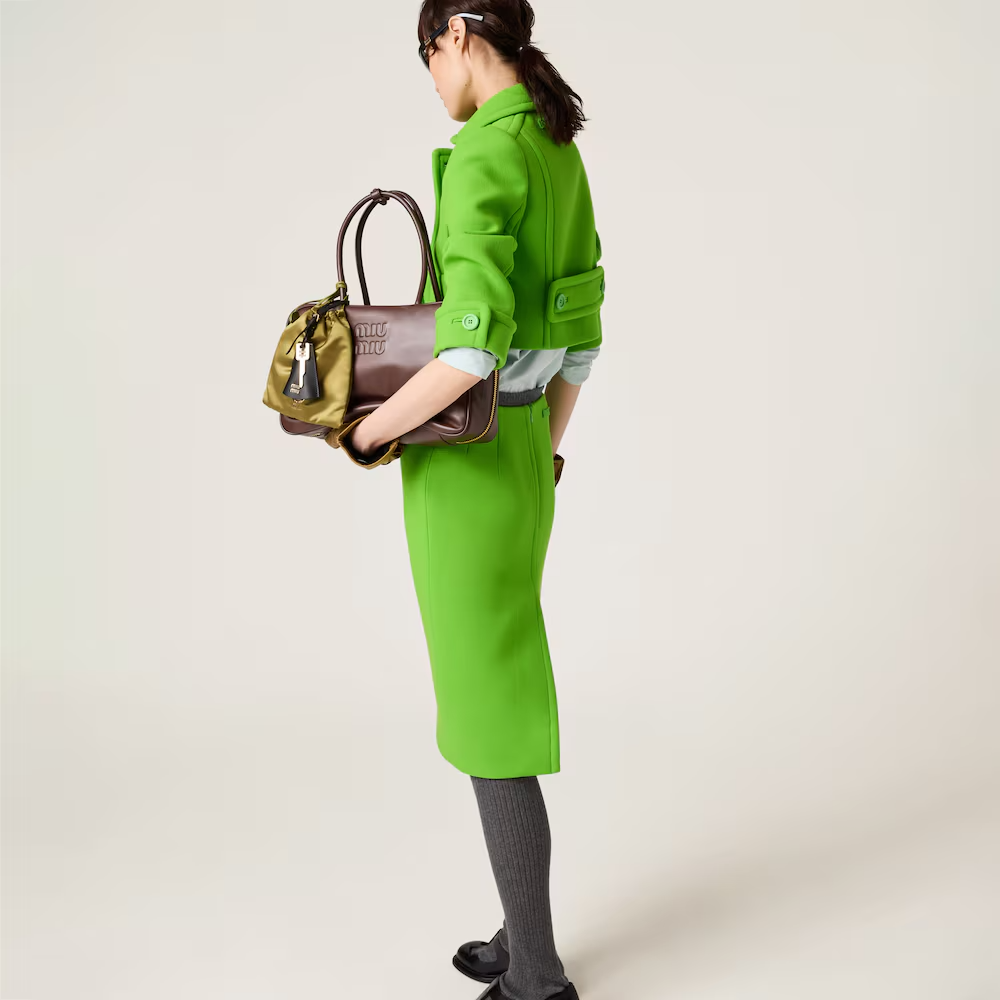 MIU MIU Leather Beau bag