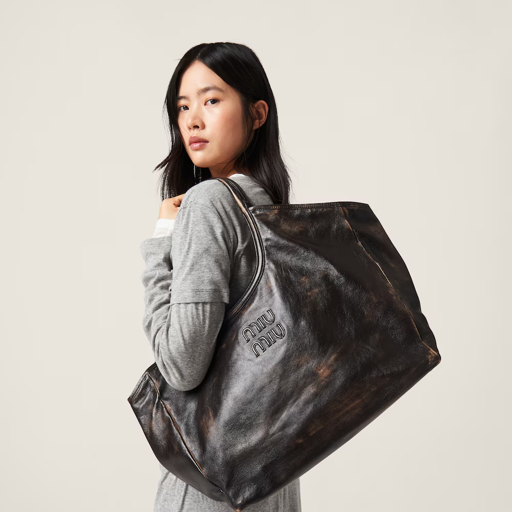 MIU MIU Ivy leather bag