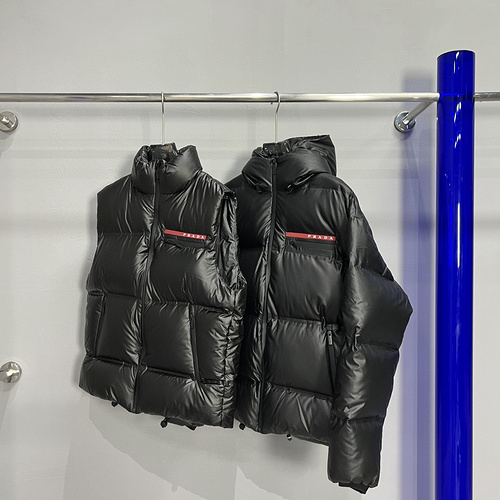 Prada New Red Label Down Coat Jacket