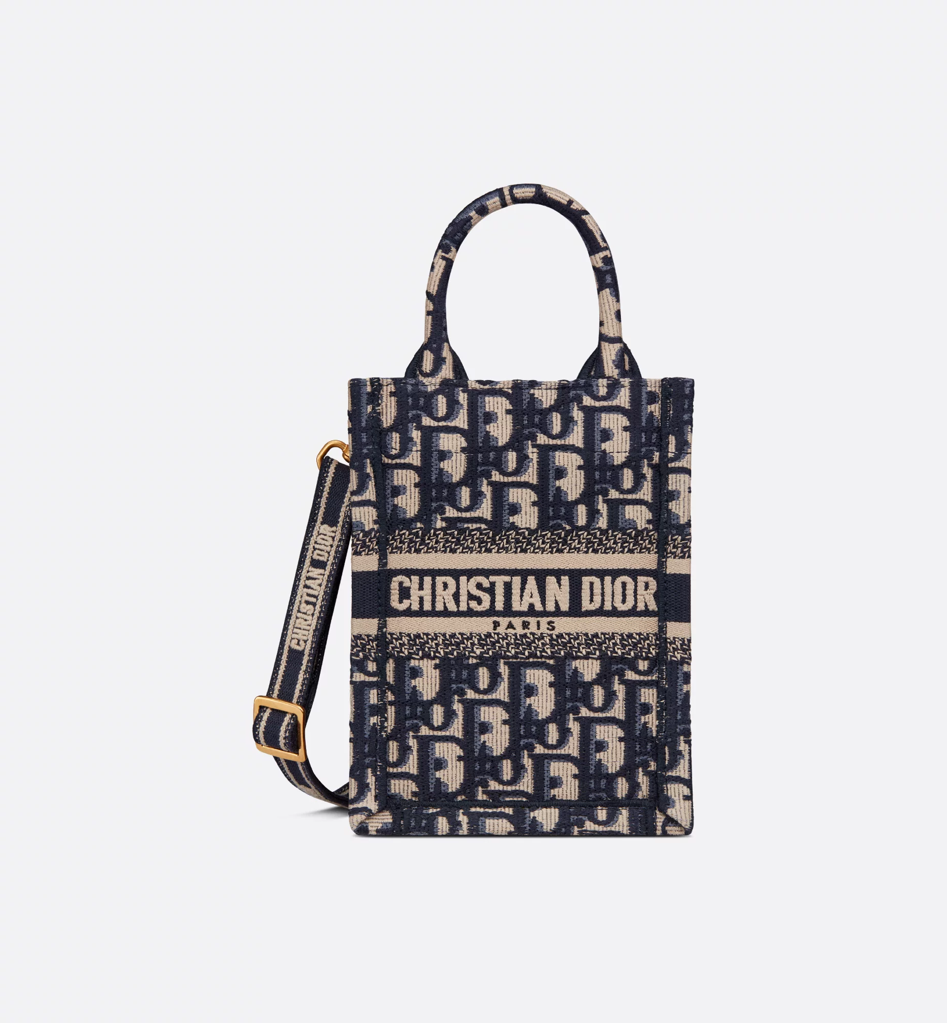 Mini Vertical Dior Book Tote