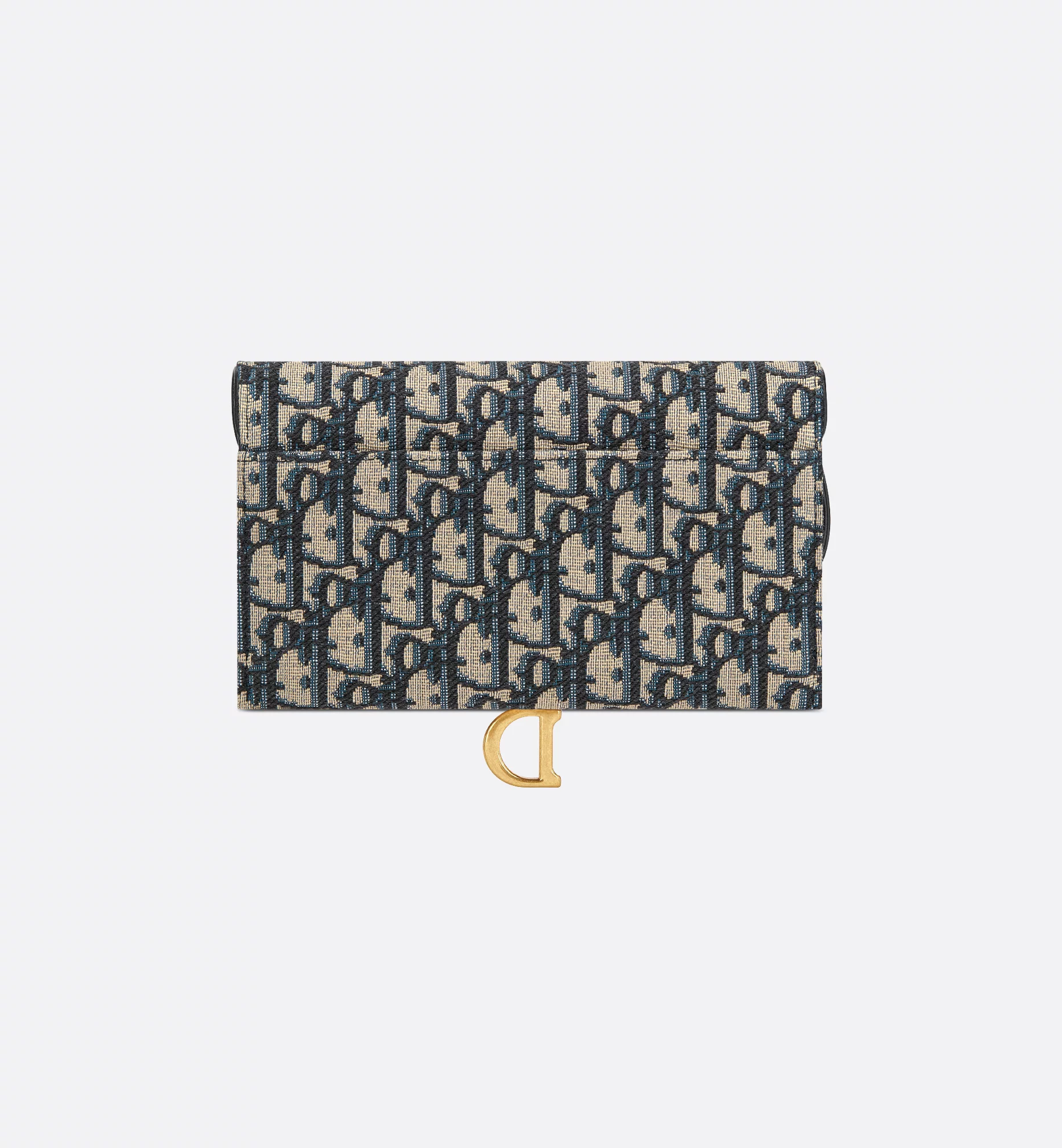 Saddle Long Wallet with Chain