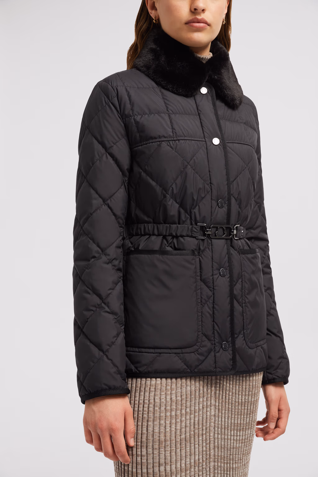 Moncler Cygne Short Down Jacket