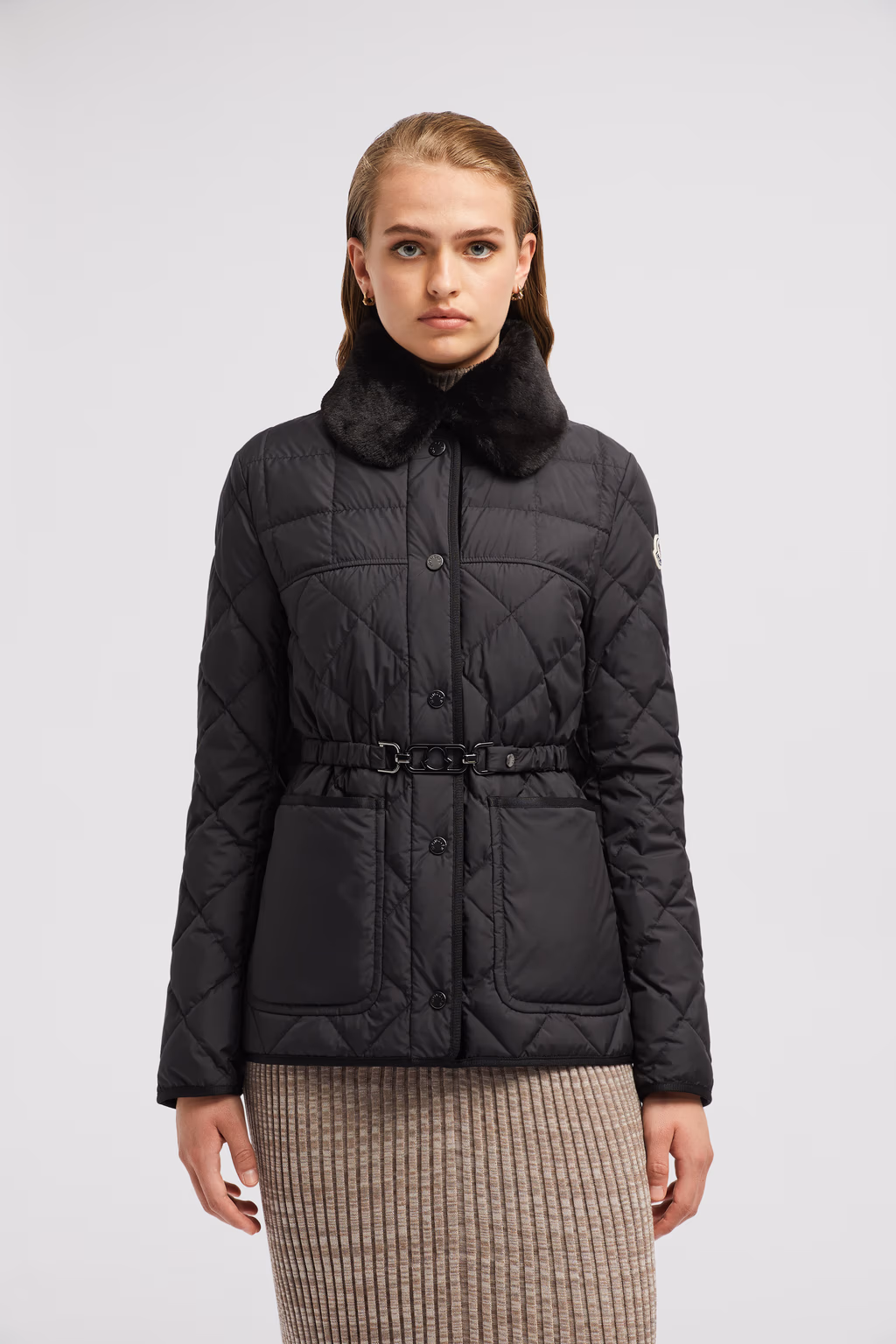 Moncler Cygne Short Down Jacket